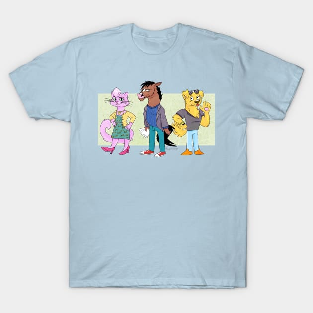 Bojack T-Shirt by SophieScruggs